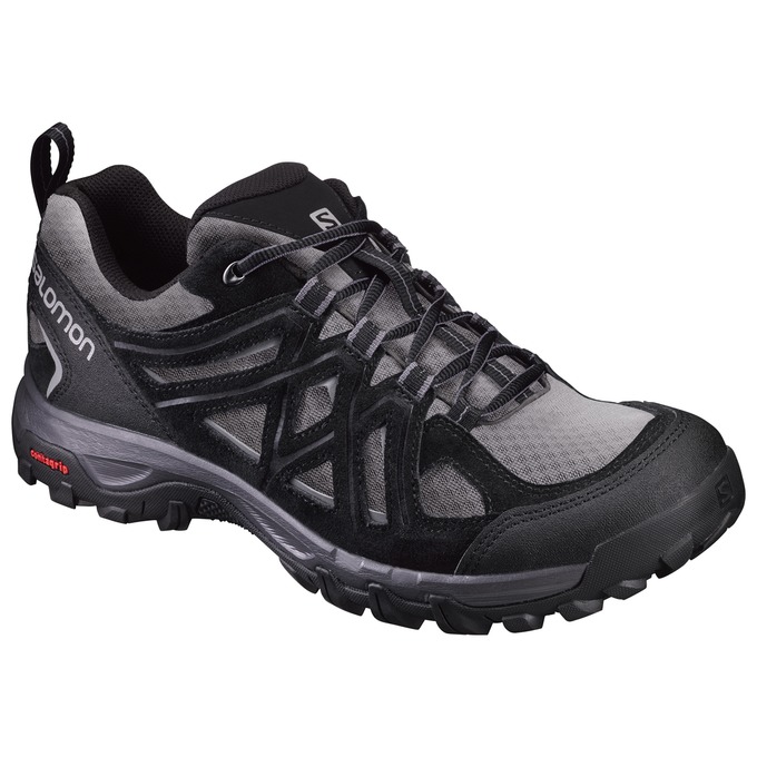 Zapatillas Trekking Salomon Hombre Gris / Negras - Salomon Argentina EVASION 2 AERO ,608572-BMH